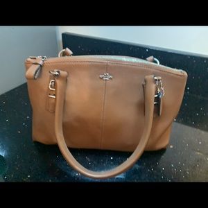 Coach brown tan color new